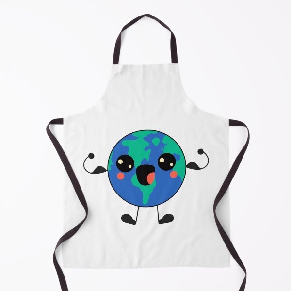 Item preview, Earth kawaii mascot. designed and sold by Innamalinka.