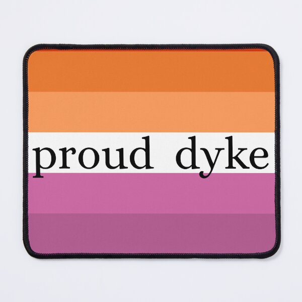 Item preview, Proud Dyke / Lesbian Pride Flag designed and sold by MaddieMade.
