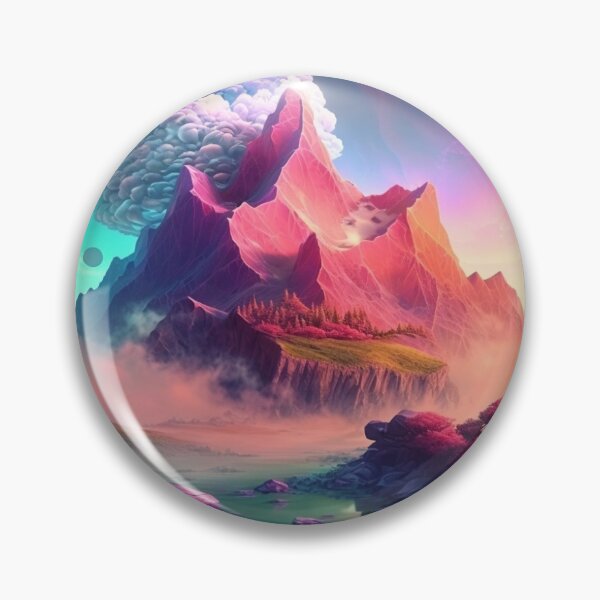 Item preview, Magical Colourful Fantasy Landscape  designed and sold by ccsonic.