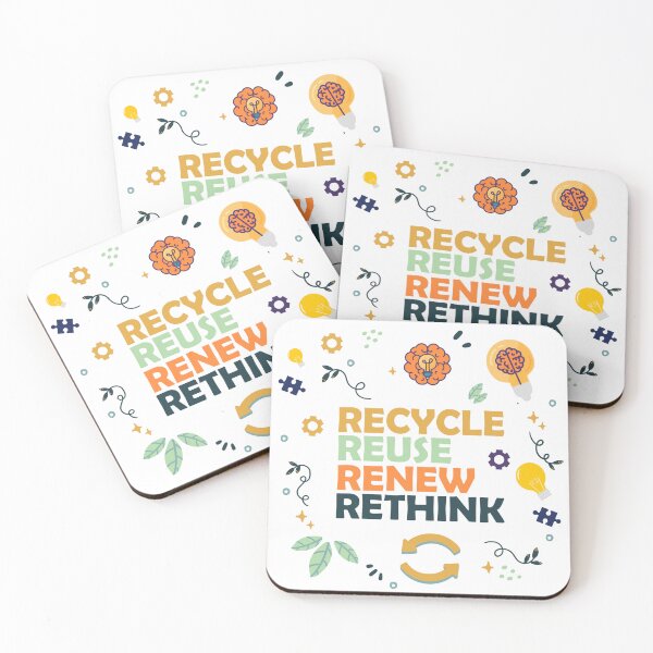 Item preview, Recycle reuse renew rethink renew | Recycle Use New Think designed and sold by JolieMastery.