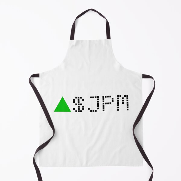 Item preview, JPMorgan Chase & Co - JPM - Stock Ticker Green Black Font designed and sold by frankyou.