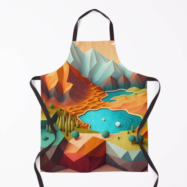 Item preview, Abstract geometric mountains designed and sold by NavyPanda.
