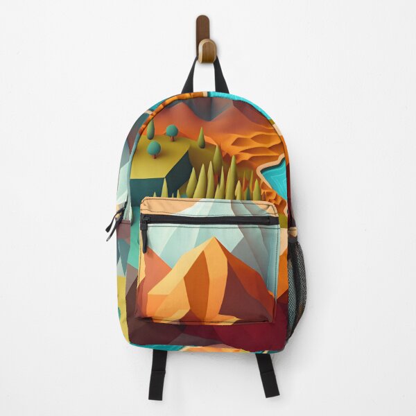Item preview, Abstract geometric mountains designed and sold by NavyPanda.
