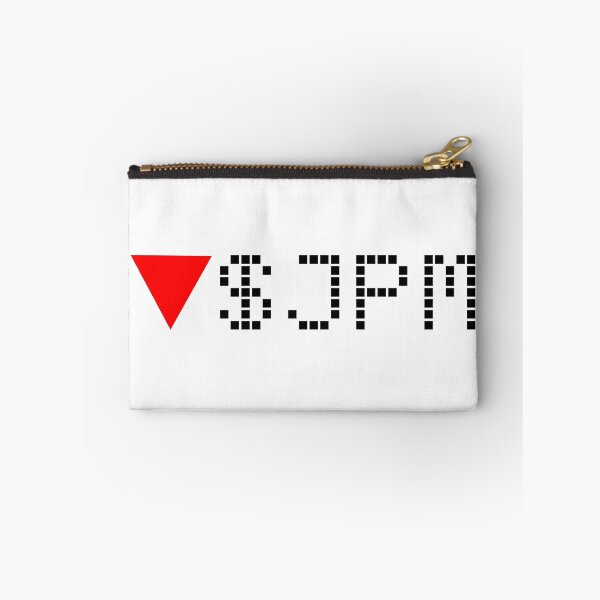 Item preview, JPMorgan Chase & Co - JPM - Stock Ticker Red Black Font designed and sold by frankyou.