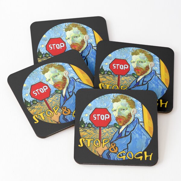 Item preview, Stop and Go Van Gogh Pun designed and sold by jessephotoart.