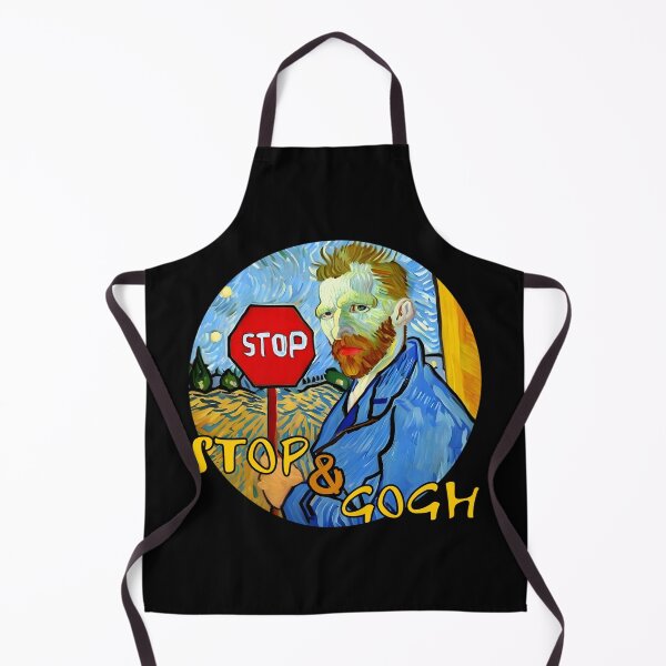 Item preview, Stop and Go Van Gogh Pun designed and sold by jessephotoart.