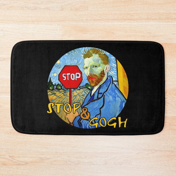 Item preview, Stop and Go Van Gogh Pun designed and sold by jessephotoart.