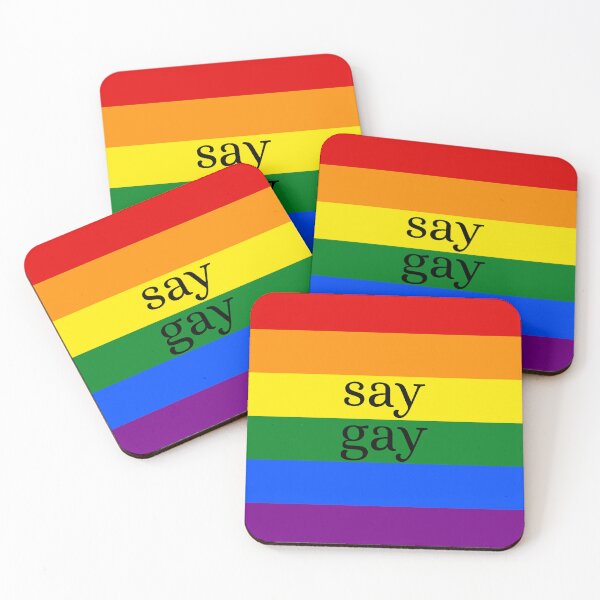 Artikelvorschau, Sag Gay/Rainbow Pride Flag entworfen und verkauft von MaddieMade.