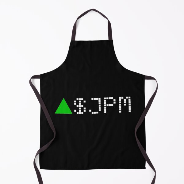 Item preview, JPMorgan Chase & Co - JPM - Stock Ticker Green White Font designed and sold by frankyou.