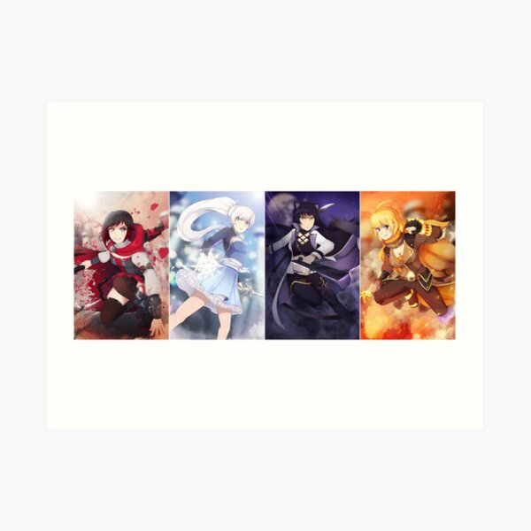Equipo RWBY Lámina artística