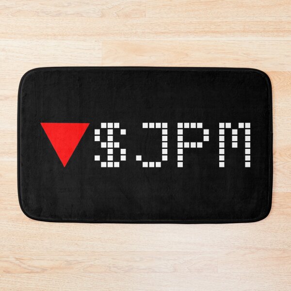 Item preview, JPMorgan Chase & Co - JPM - Stock Ticker Red White Font designed and sold by frankyou.