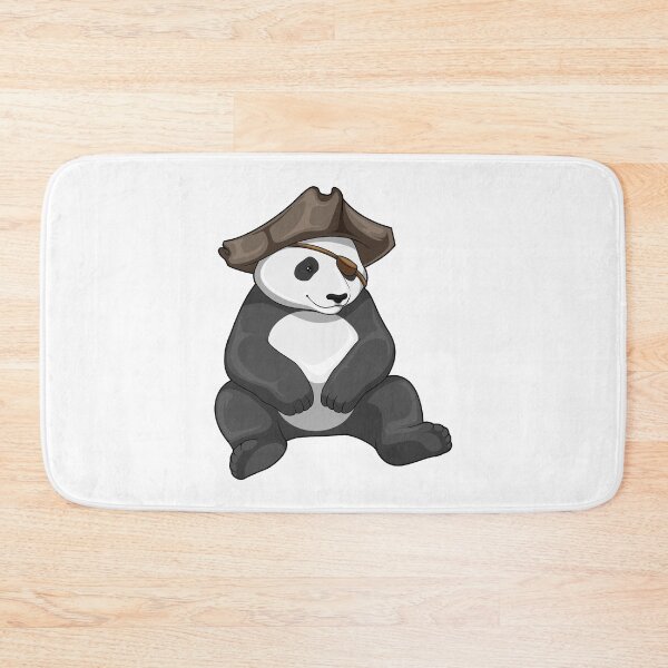 Item preview, Panda Pirate Eyepatch designed and sold by Snabdesign84.