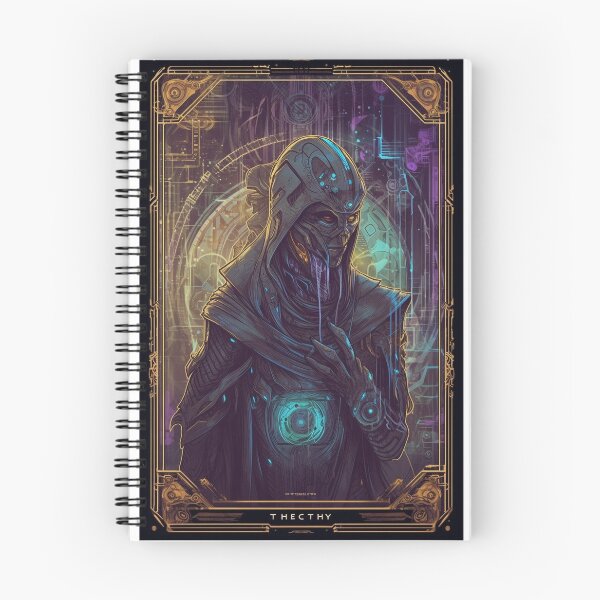 Item preview, Cyberpunk Tarot #12 designed and sold by nixlim.