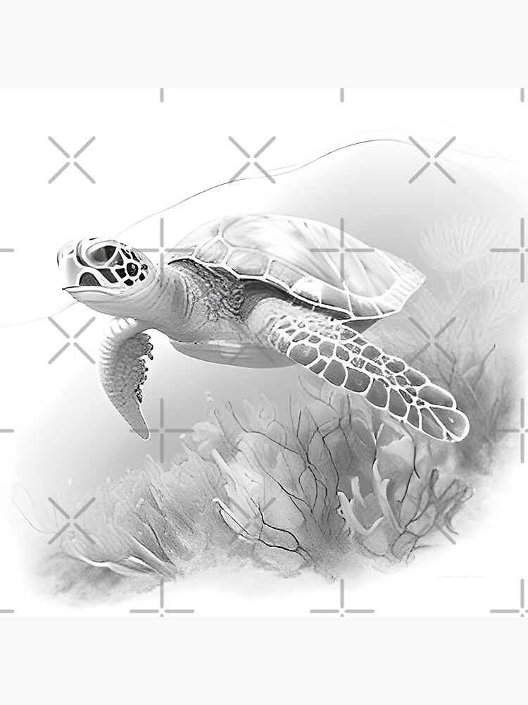 Turtle Art Print Laptop Sleeve Turtle Designer Laptop Case 
