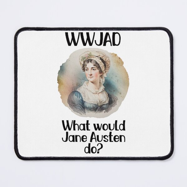 Item preview, What would Jane Austen do? designed and sold by pinkcraftfairy.