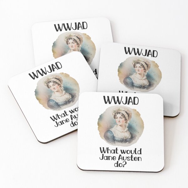 Item preview, What would Jane Austen do? designed and sold by pinkcraftfairy.