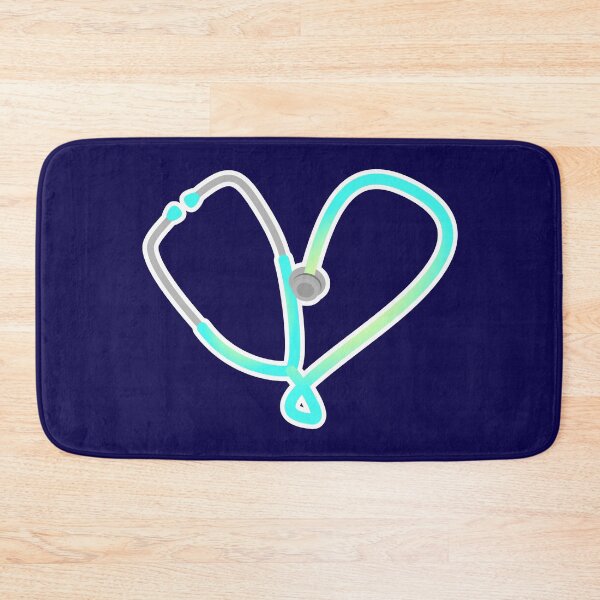Item preview, Heart of Medicine - Ocean on Navy designed and sold by Artsy-Chemist.