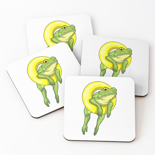 Item preview, Frog Swimming Lifebuoy designed and sold by Snabdesign84.