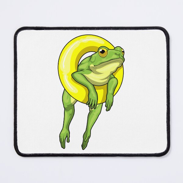 Item preview, Frog Swimming Lifebuoy designed and sold by Snabdesign84.