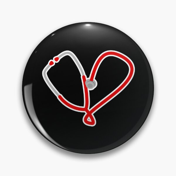 Item preview, Heart of Medicine - Red on Black designed and sold by Artsy-Chemist.