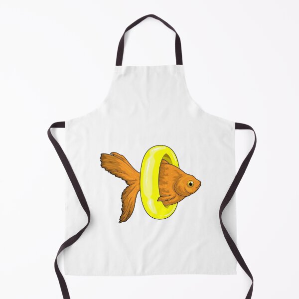 Item preview, Goldfish Swimming Lifebuoy designed and sold by Snabdesign84.