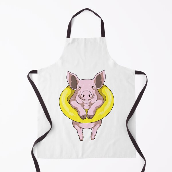 Item preview, Pig Swimming Lifebuoy designed and sold by Snabdesign84.