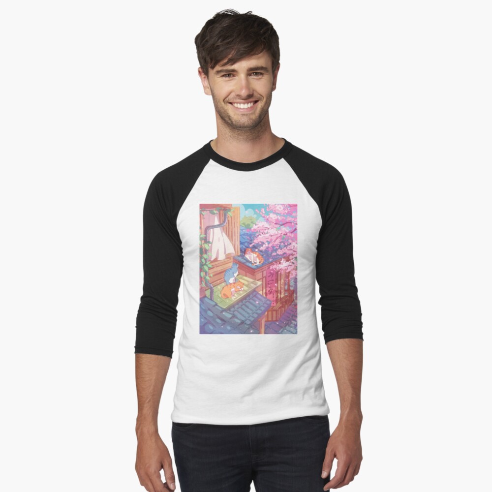 Item preview, Baseball ¾ Sleeve T-Shirt designed and sold by AnGoArt.