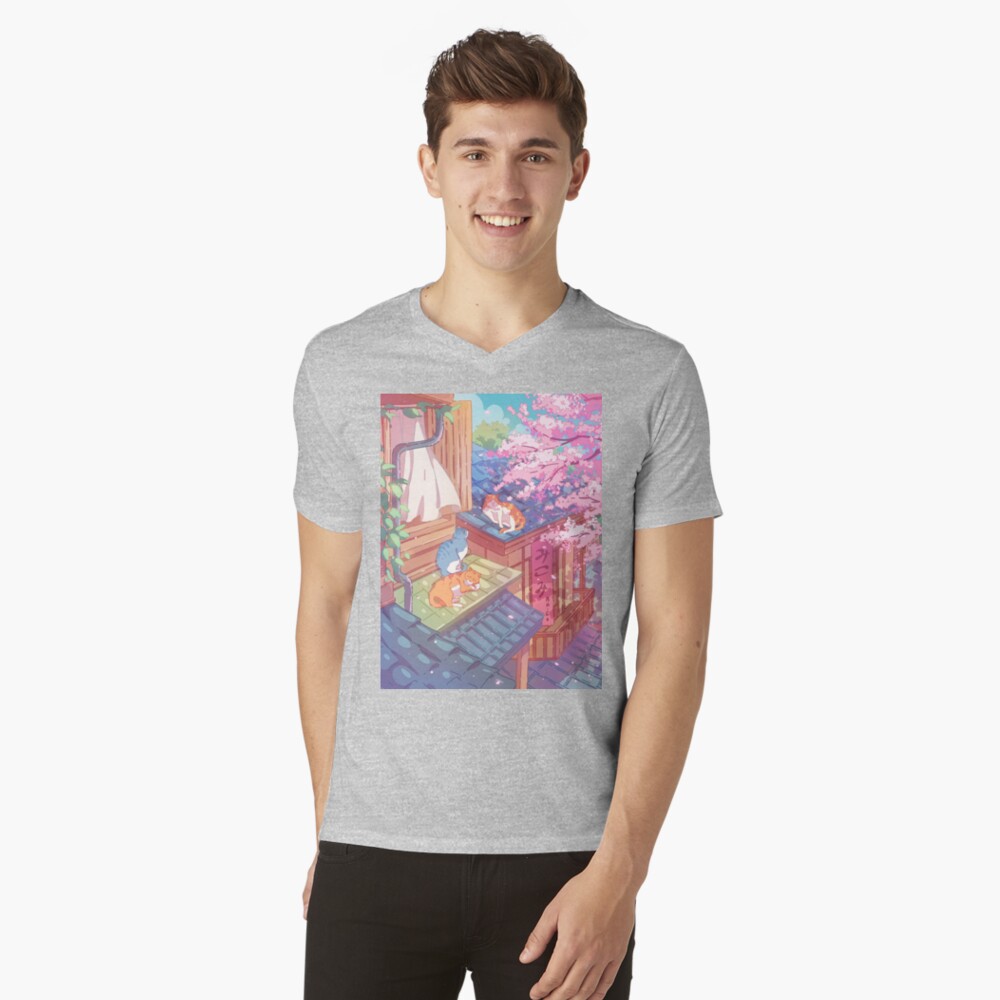 Item preview, V-Neck T-Shirt designed and sold by AnGoArt.