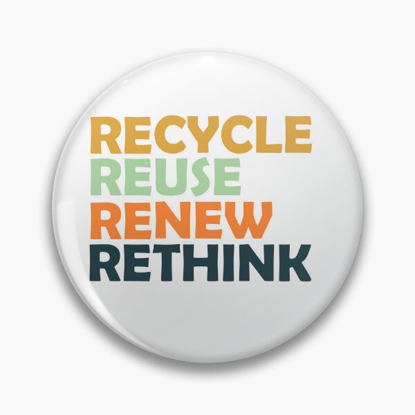 Item preview, Recycle use new think | Recycle reuse renew rethink designed and sold by JolieMastery.