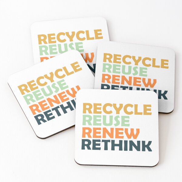 Item preview, Recycle use new think | Recycle reuse renew rethink designed and sold by JolieMastery.