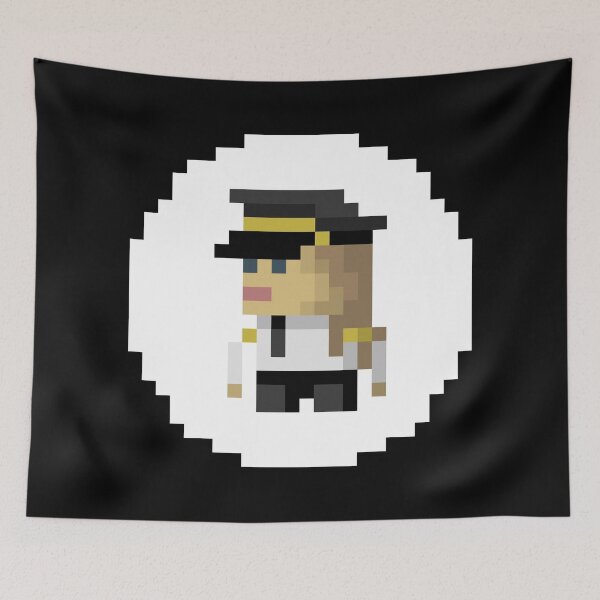 Item preview, Lady Pilot Pixel Art | Sky Queen Design designed and sold by anycolorart.