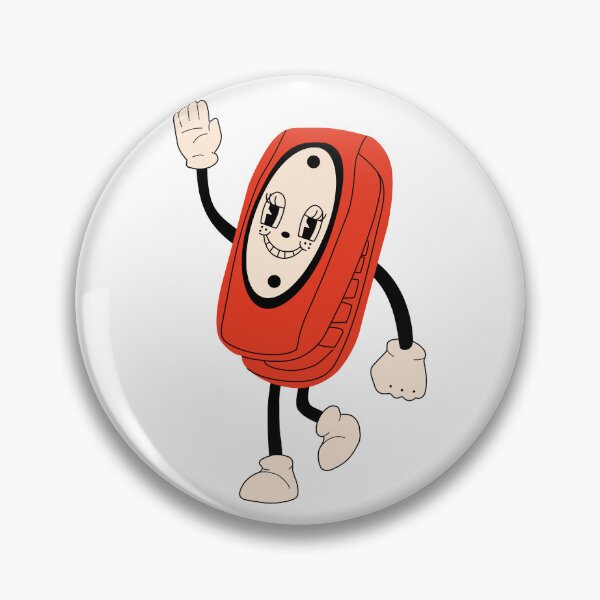 Item preview, Old Flip Phone. Cute cartoon character  designed and sold by Innamalinka.