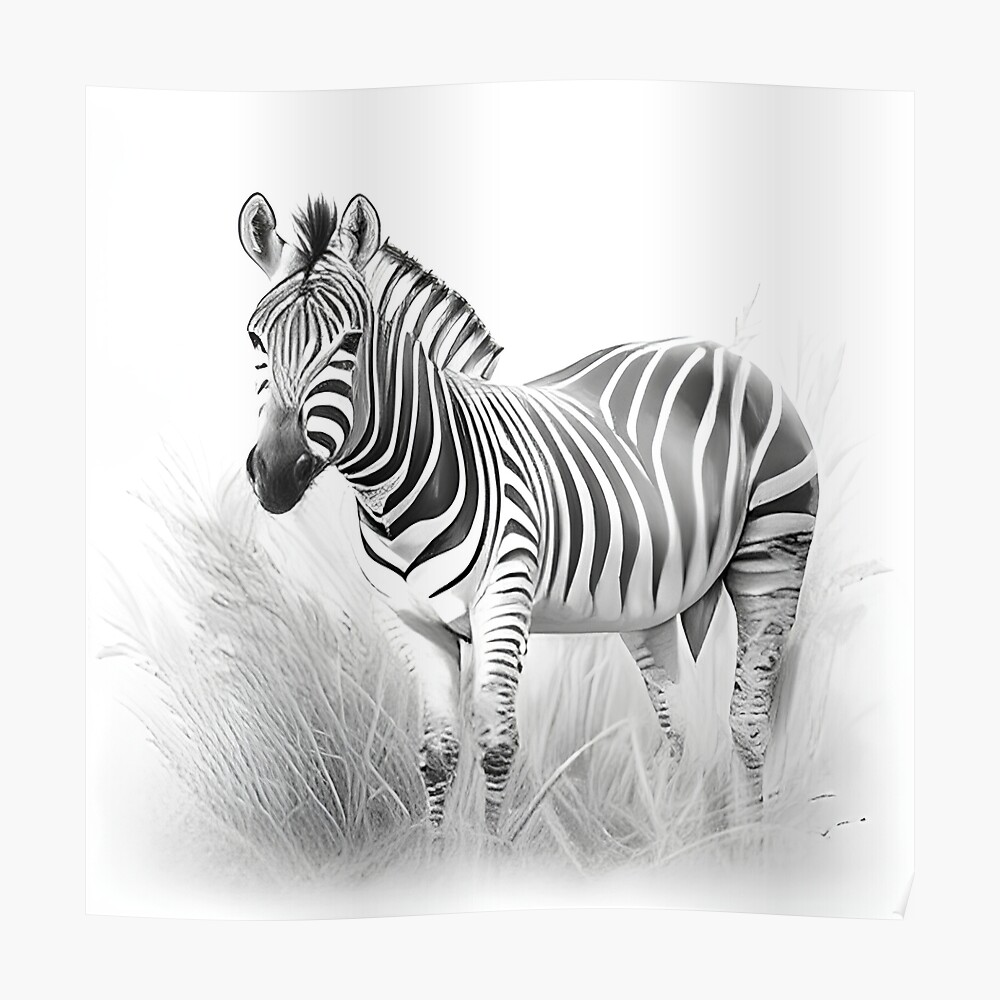 Zebra sketch  Zebra art Pencil drawings of animals Zebra drawing