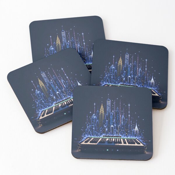Item preview, Melodic Metropolis: A Musical Keyboard in the Shape of a City designed and sold by RedArtG09.