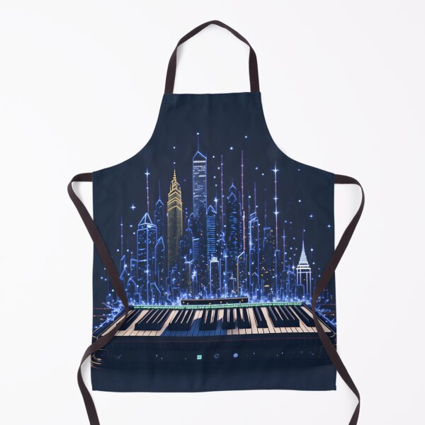 Item preview, Melodic Metropolis: A Musical Keyboard in the Shape of a City designed and sold by RedArtG09.