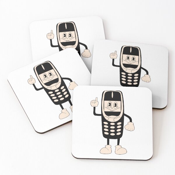 Item preview, Old  Phone. Cute cartoon character  designed and sold by Innamalinka.
