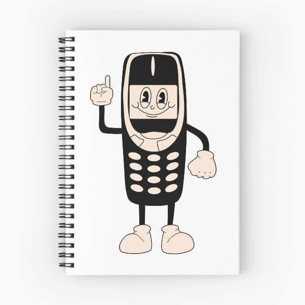 Item preview, Old  Phone. Cute cartoon character  designed and sold by Innamalinka.