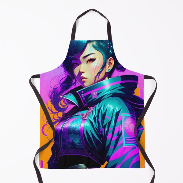 Item preview, Aesthetic Anime Girl Vaporwave Retro designed and sold by CyberArtWorld.