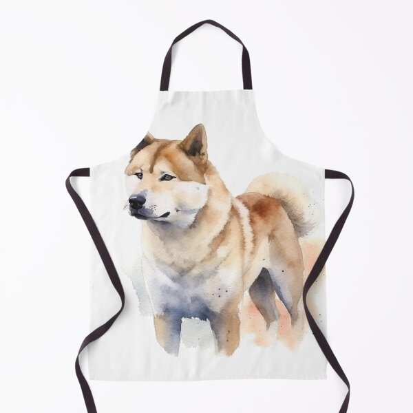 Item preview, Watercolor Wash Akita designed and sold by Matt's Artificial Nature.
