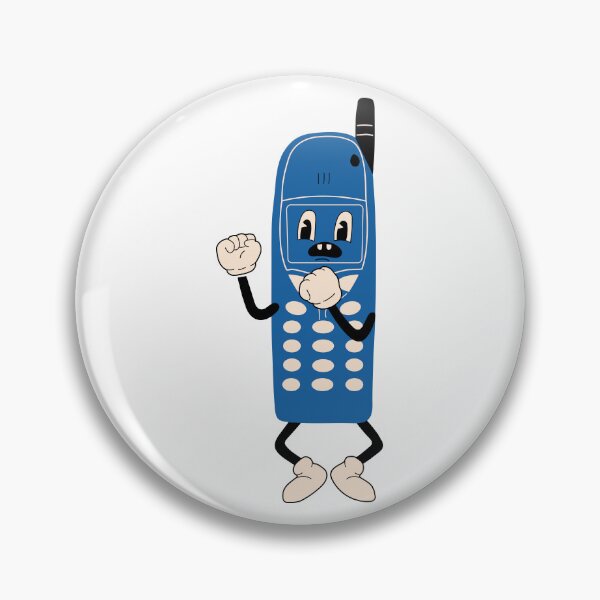 Item preview, Old  Phone. Cute cartoon character  designed and sold by Innamalinka.