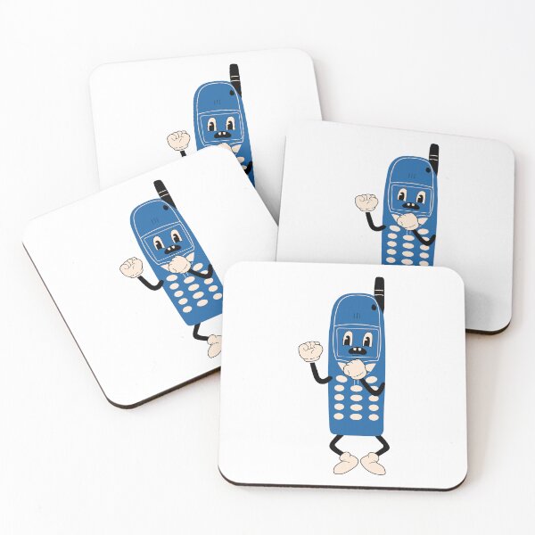 Item preview, Old  Phone. Cute cartoon character  designed and sold by Innamalinka.