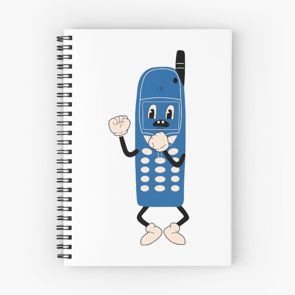 Item preview, Old  Phone. Cute cartoon character  designed and sold by Innamalinka.