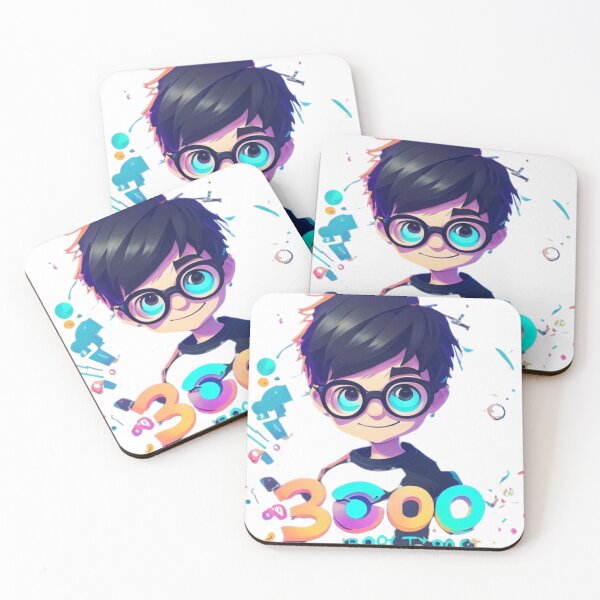 Item preview, modern logo of anime cute boy designed and sold by perfect  world.