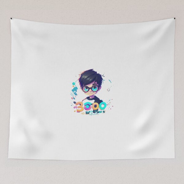 Item preview, modern logo of anime cute boy designed and sold by perfect  world.