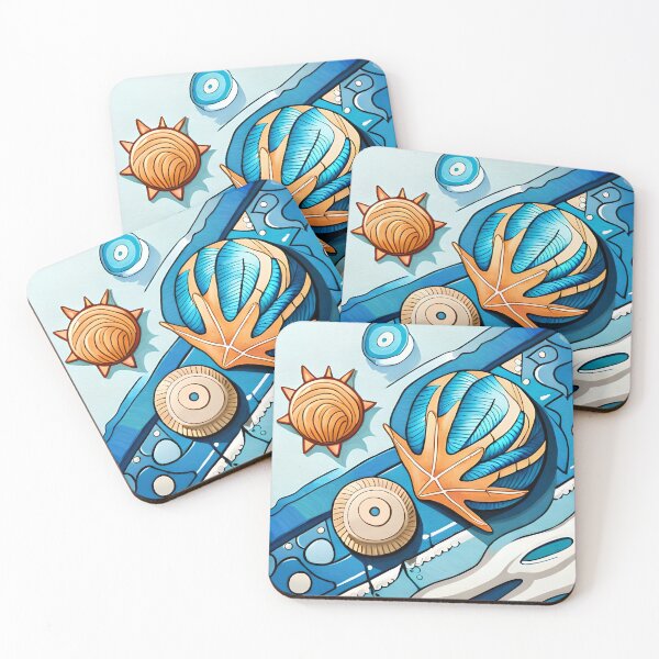 Item preview, Watercolor Seashells designed and sold by Gustavo Navarro.