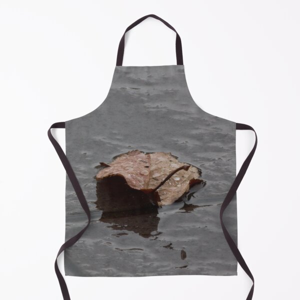Item preview, Wet leaf on wet pavement designed and sold by Shizenkai.
