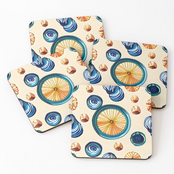 Item preview, Watercolor Seashells designed and sold by Gustavo Navarro.