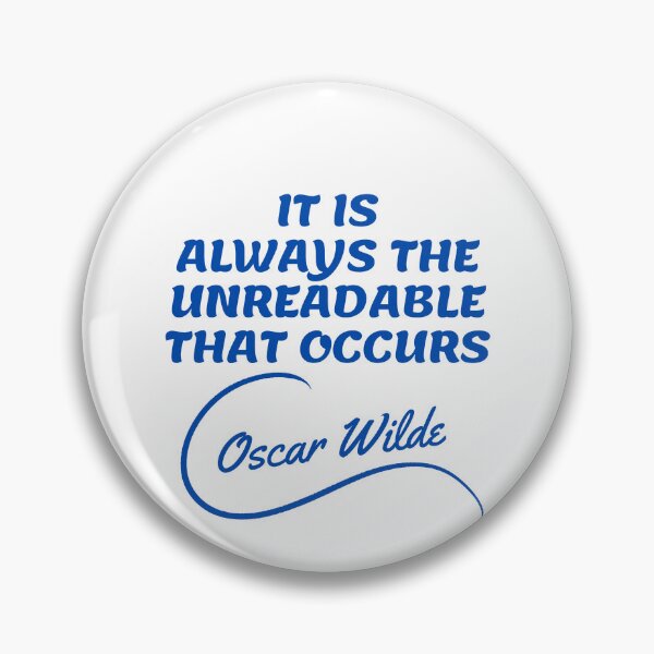 Item preview, Oscar Wilde Quotes - Unreadable 2 designed and sold by Writer Quotes.