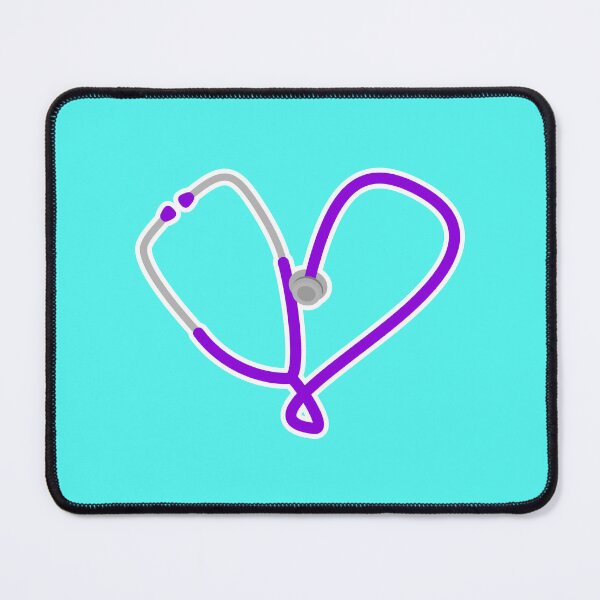 Item preview, Heart of Medicine - Grape on Teal designed and sold by Artsy-Chemist.