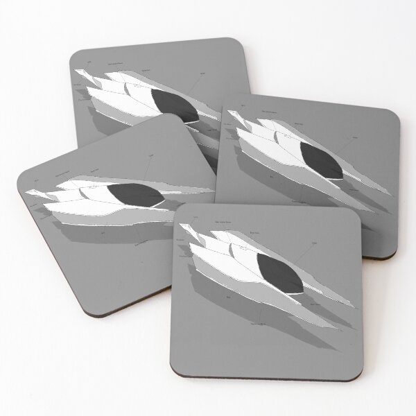 Item preview, Starship - Black Version (Labeled) designed and sold by tealRaindrop.